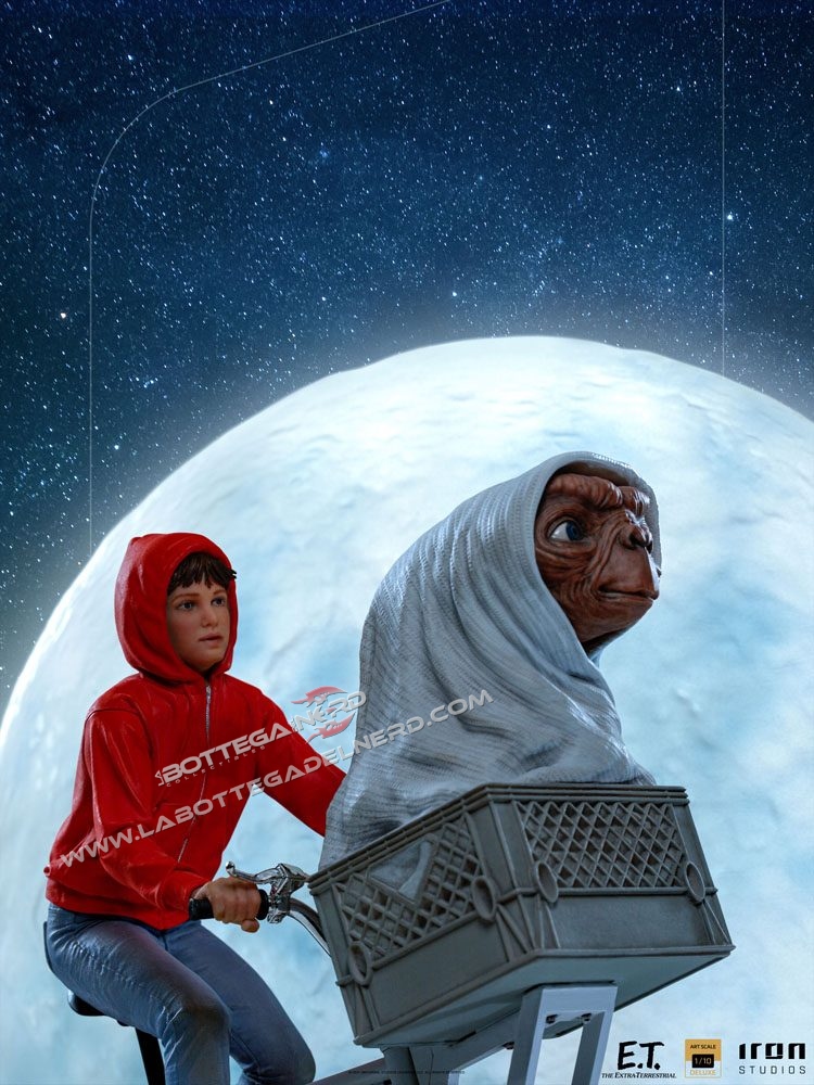 E.T. l'Extra-Terrestre - Art Scale Statue 1/10 E.T. & Elliot Deluxe 24cm - immagine 3
