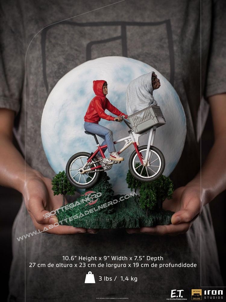 E.T. l'Extra-Terrestre - Art Scale Statue 1/10 E.T. & Elliot Deluxe 24cm - immagine 9