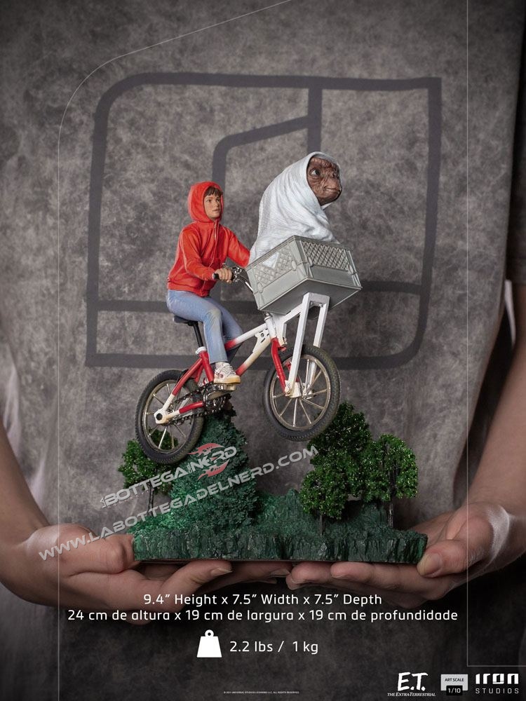 E.T. l'Extra-Terrestre - Art Scale Statue 1/10 E.T. & Elliot 24cm - immagine 2