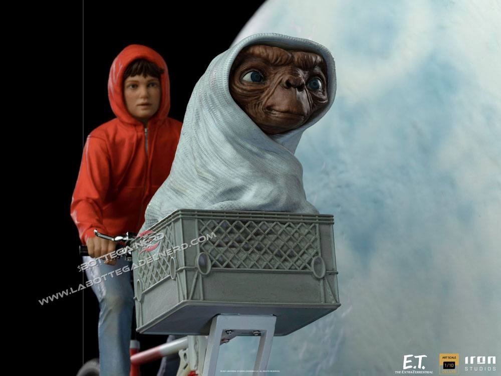 E.T. l'Extra-Terrestre - Art Scale Statue 1/10 E.T. & Elliot Deluxe 24cm - immagine 7