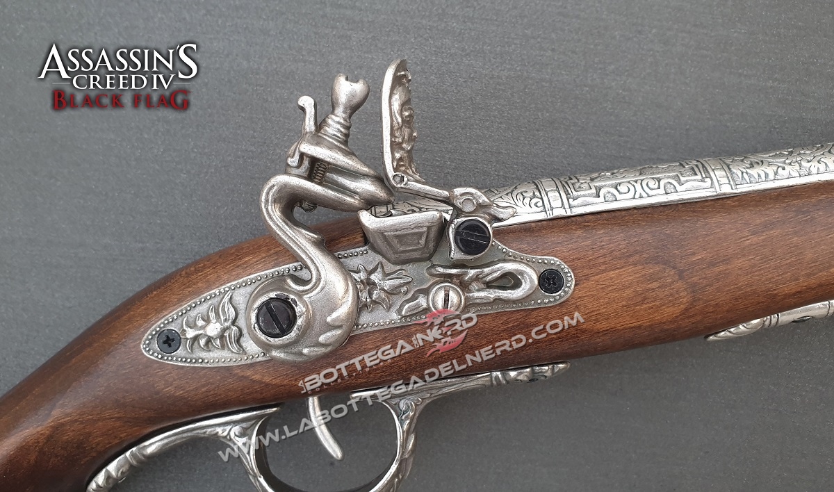 Assassin's Creed Black Flag - Prop Replica Edward Kenway Gun 36cm - immagine 6