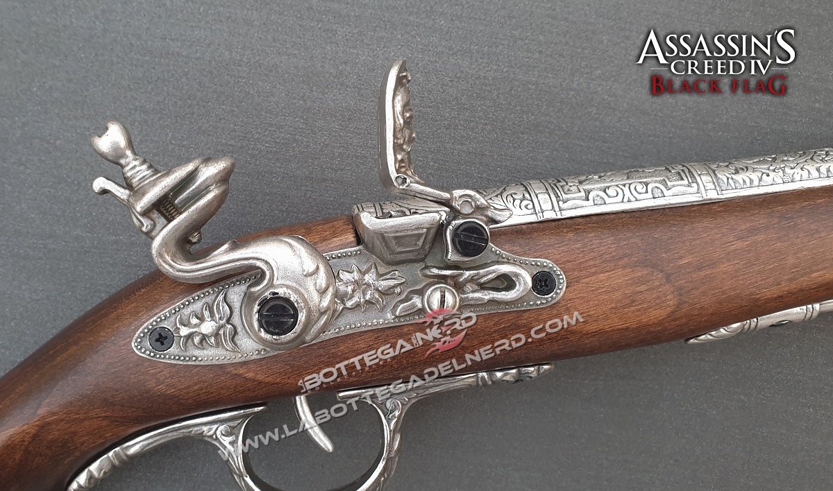 Assassin's Creed Black Flag - Prop Replica Edward Kenway Gun 36cm - immagine 7