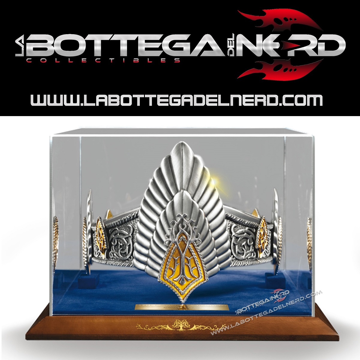 Il Signore degli Anelli - Replica Corona Aragorn The King Elessar Crown