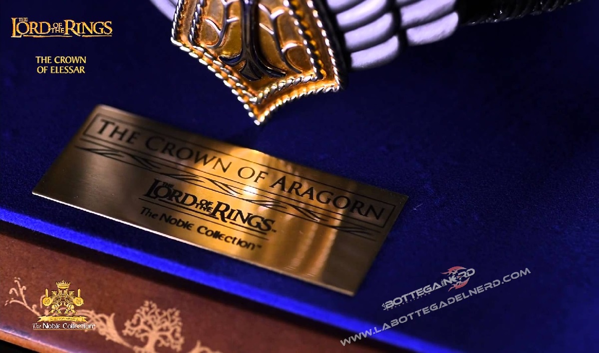 Il Signore degli Anelli - Replica Corona Aragorn The King Elessar Crown - immagine 3