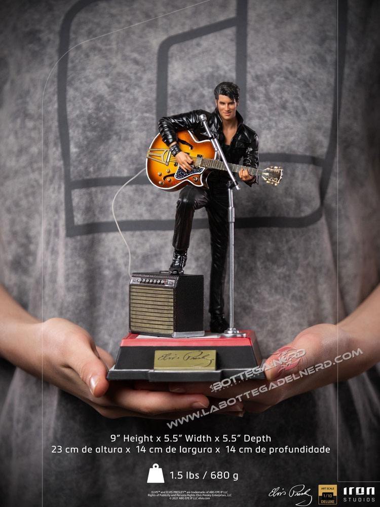 Elvis Presley - Statue Deluxe 1/10 Comeback Special 23cm - immagine 8