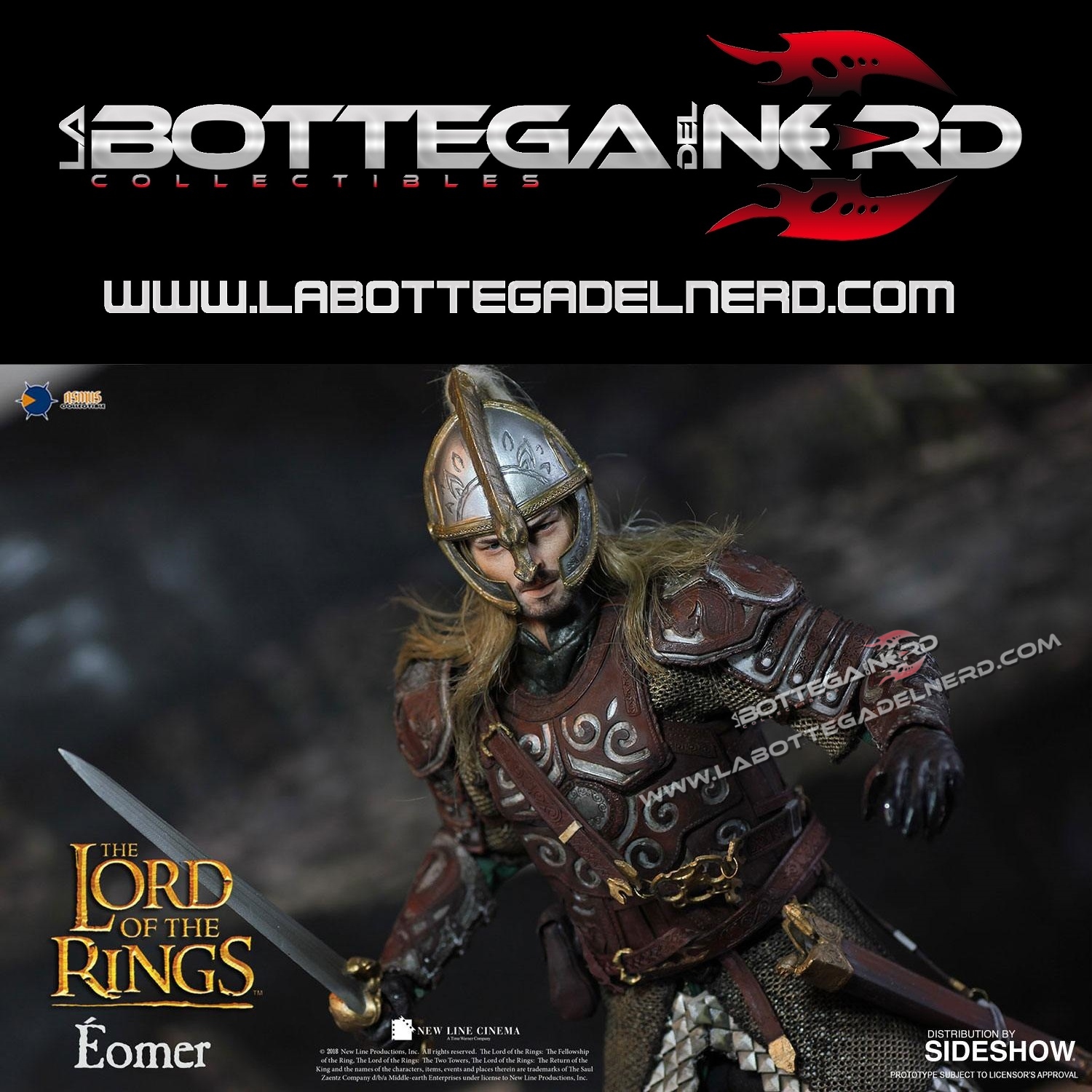 Il Signore degli Anelli - Action Figure 1/6 Eomer 30cm