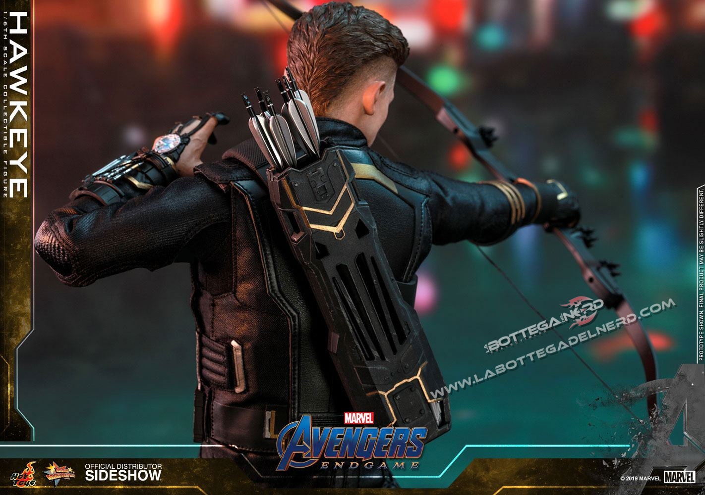 Avengers Endgame - Action Figure Hawkeye 30cm - immagine 6