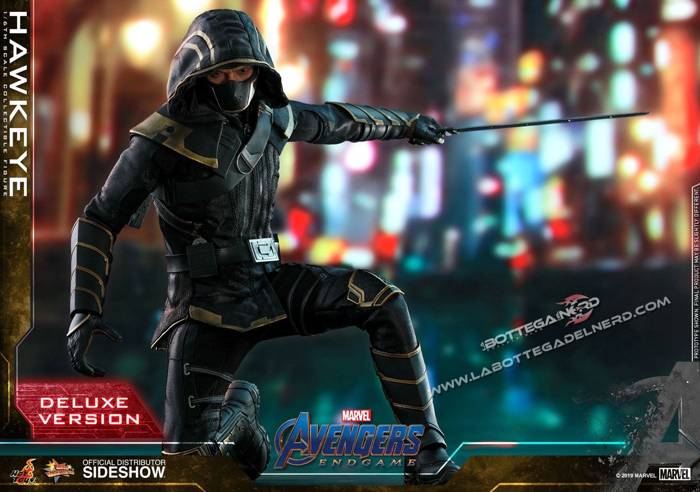 Avengers Endgame - Action Figure Deluxe Hawkeye 30cm - immagine 2