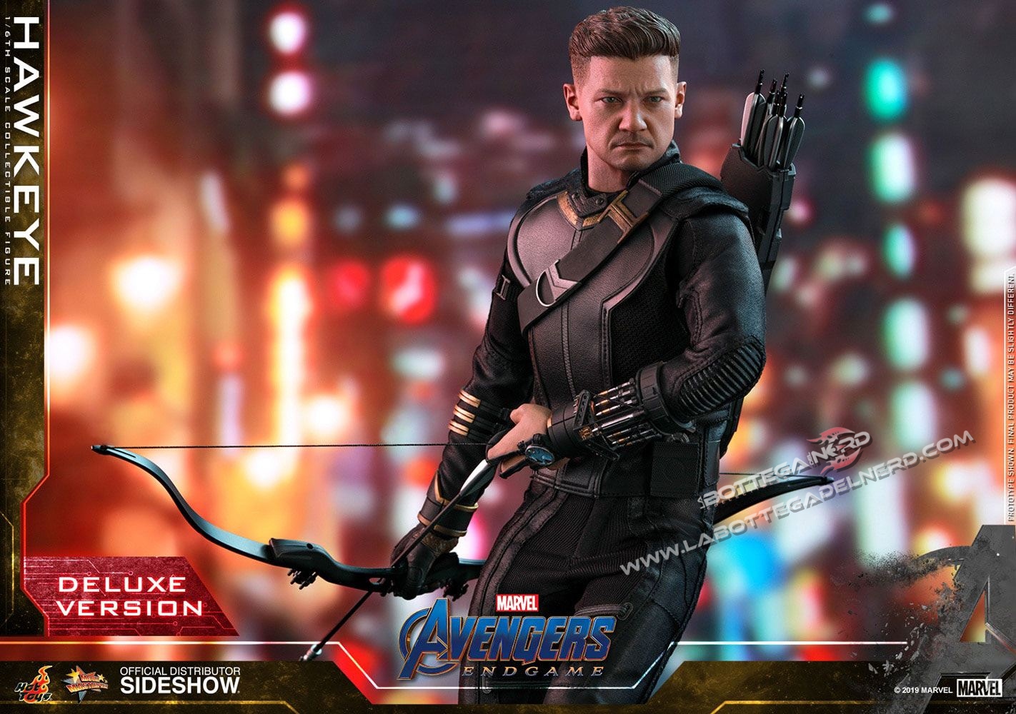 Avengers Endgame - Action Figure Deluxe Hawkeye 30cm - immagine 7