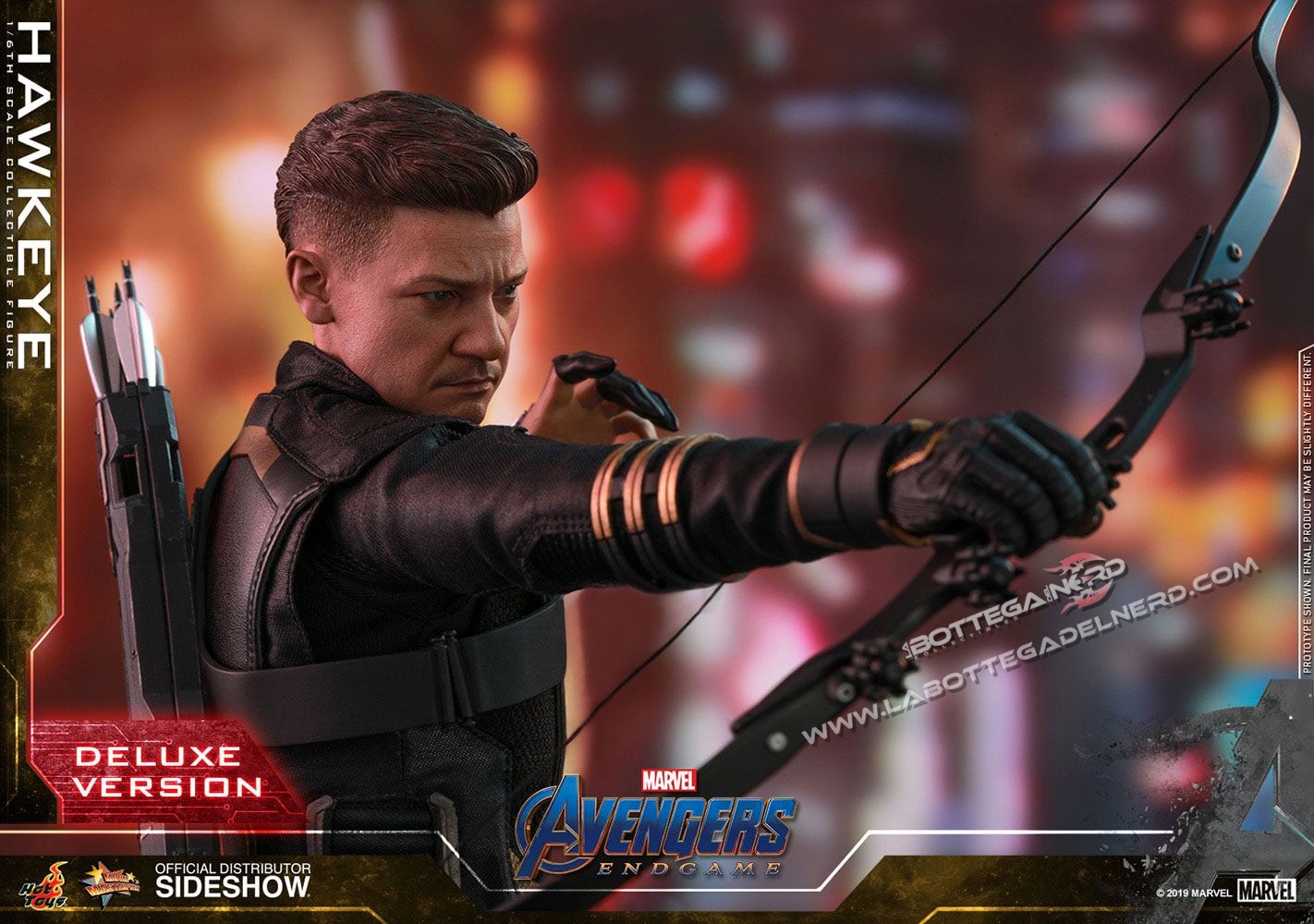 Avengers Endgame - Action Figure Deluxe Hawkeye 30cm - immagine 6