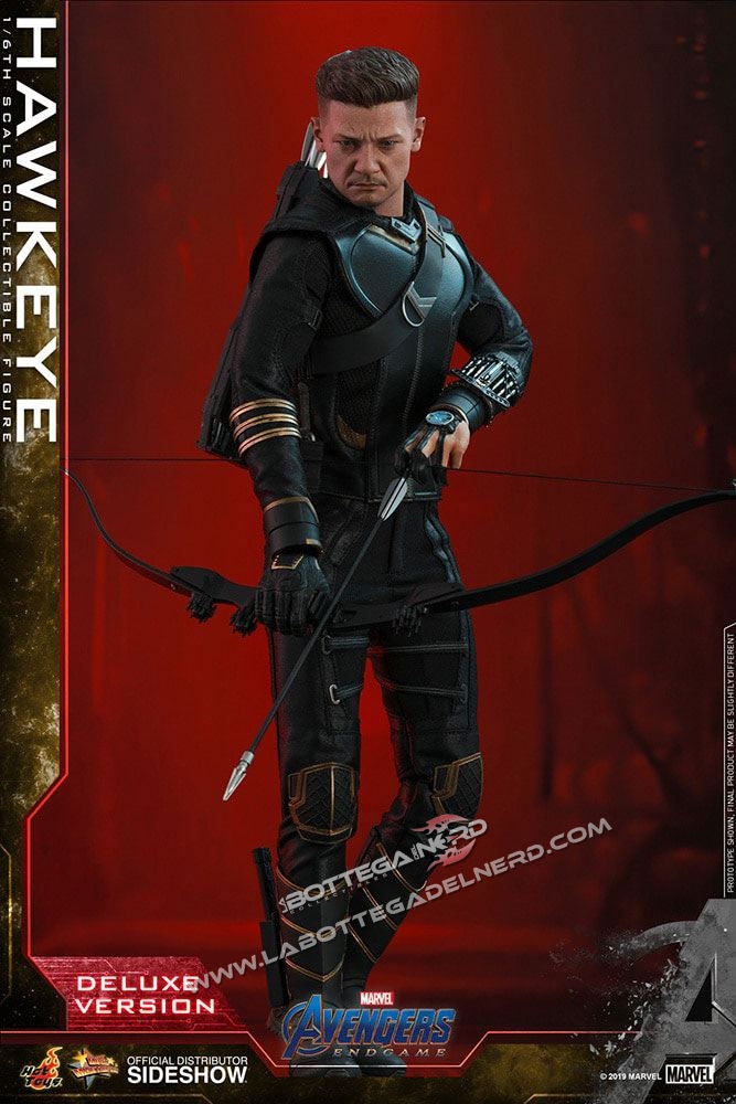 Avengers Endgame - Action Figure Deluxe Hawkeye 30cm - immagine 3