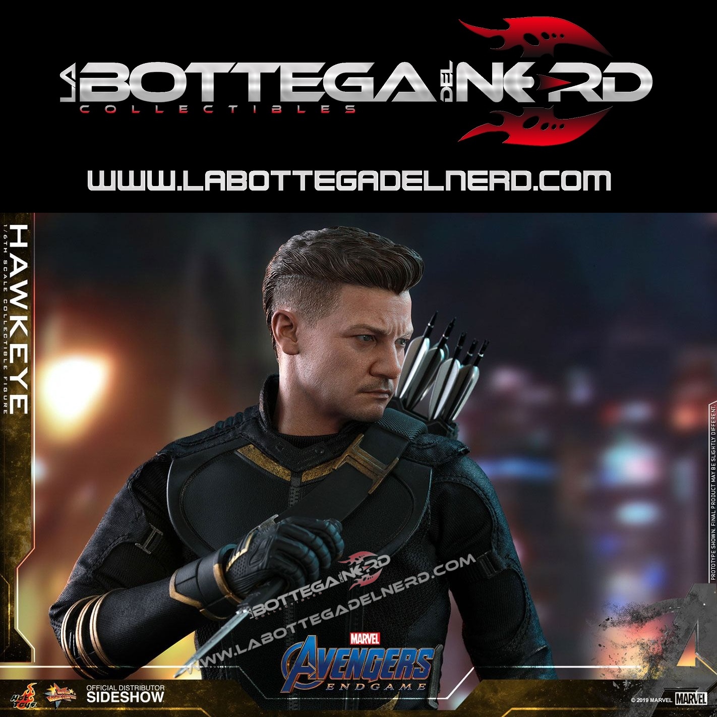 Avengers Endgame - Action Figure Hawkeye 30cm