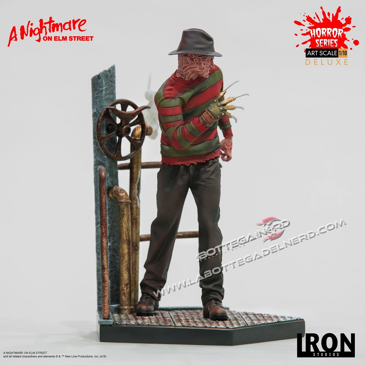 Nightmare on Elm Street - Statua 1/10 Freddy Krueger Deluxe 19cm - immagine 2