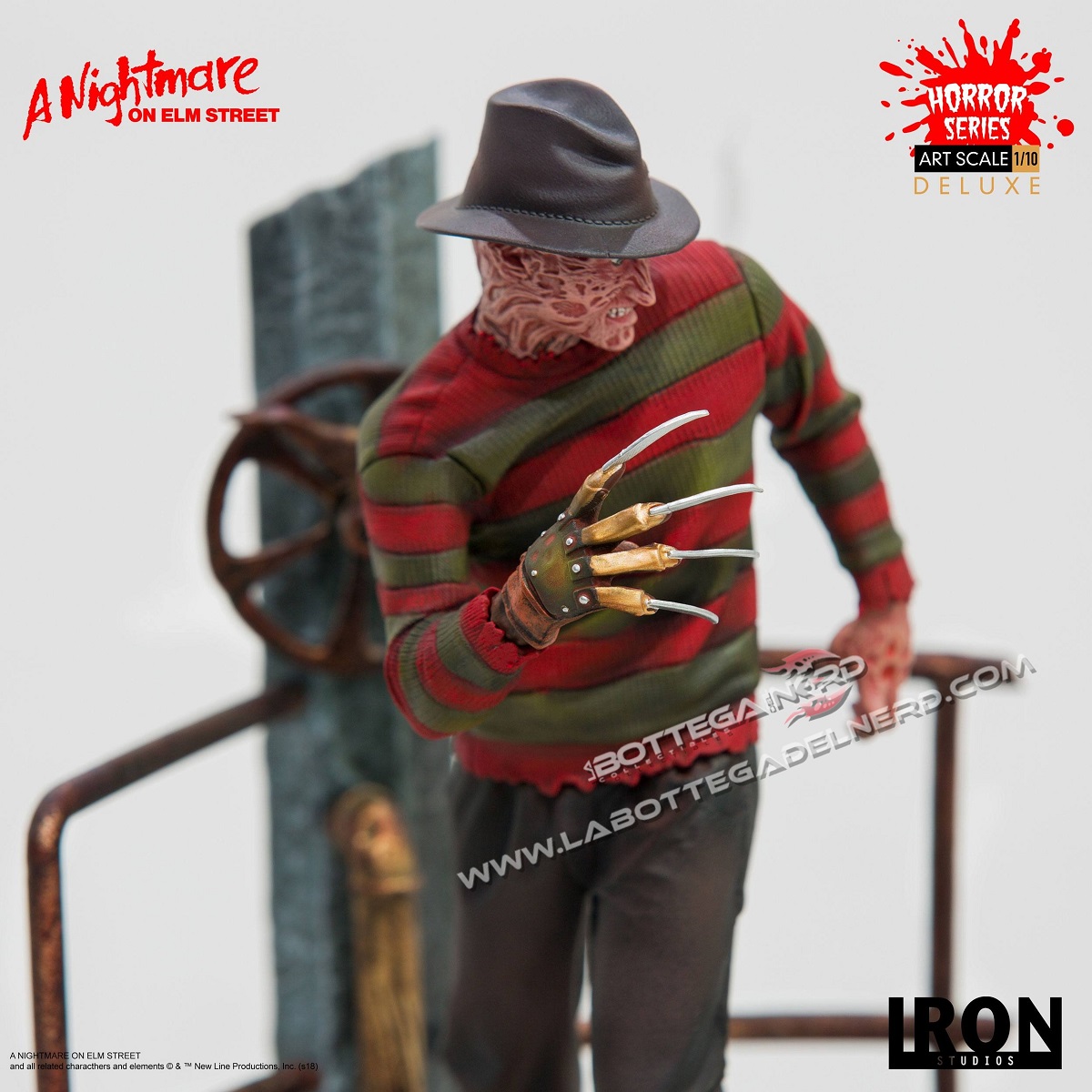 Nightmare on Elm Street - Statua 1/10 Freddy Krueger Deluxe 19cm - immagine 3