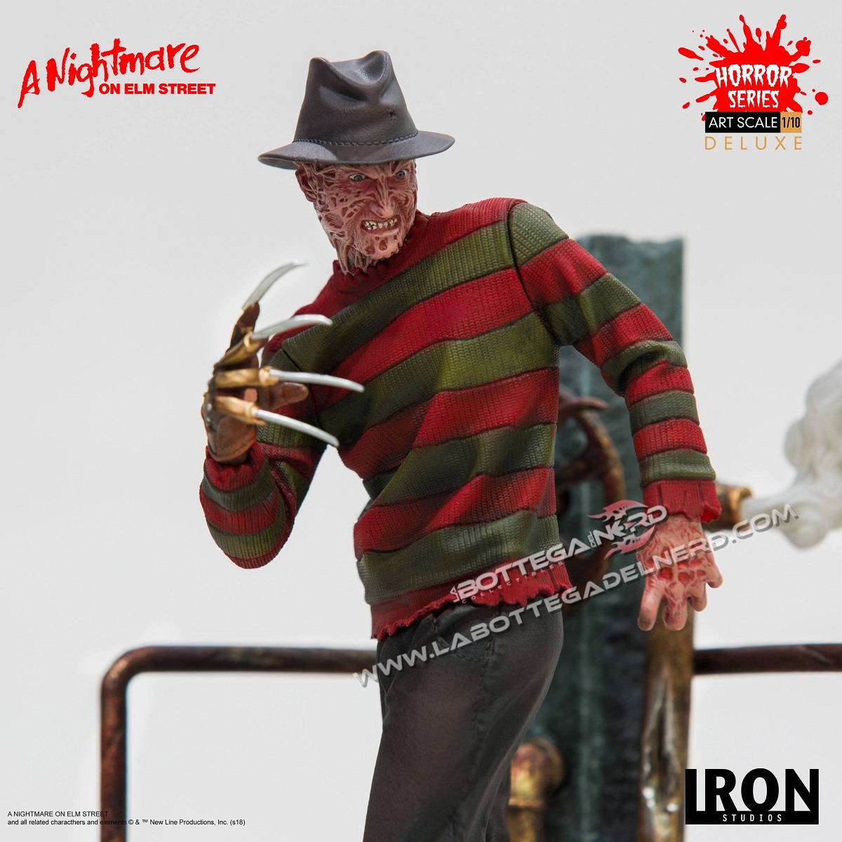 Nightmare on Elm Street - Statua 1/10 Freddy Krueger Deluxe 19cm - immagine 4