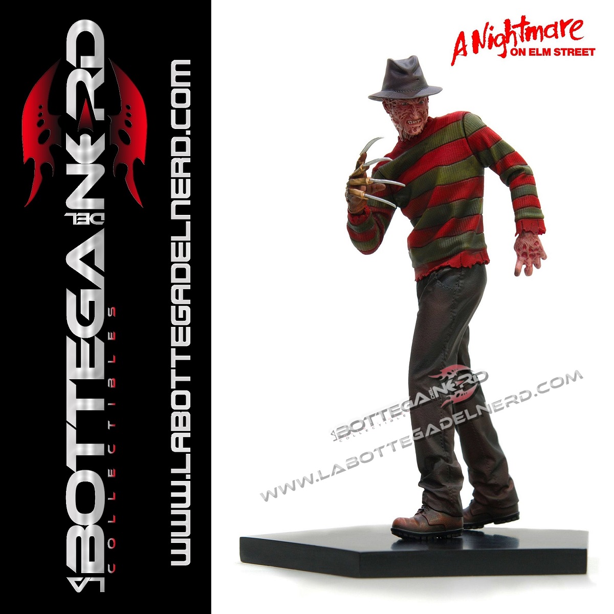 Nightmare on Elm Street - Statua 1/10 Freddy Krueger 19cm