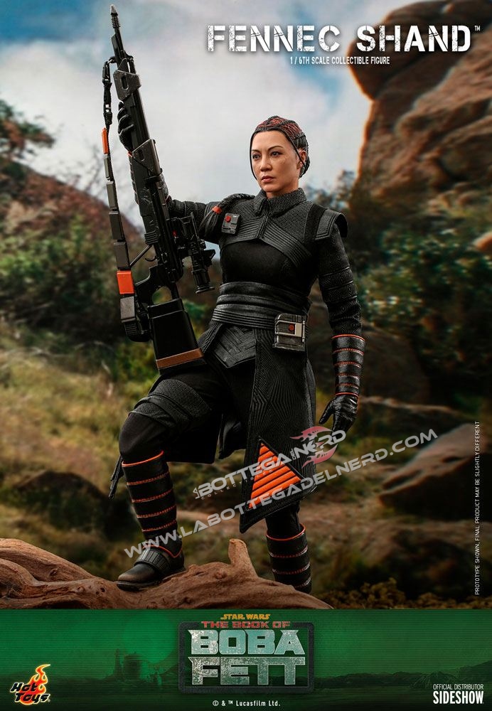 Star Wars: The Book of Boba Fett - Action Figure 1/6 Fennec Shand 28cm - immagine 3