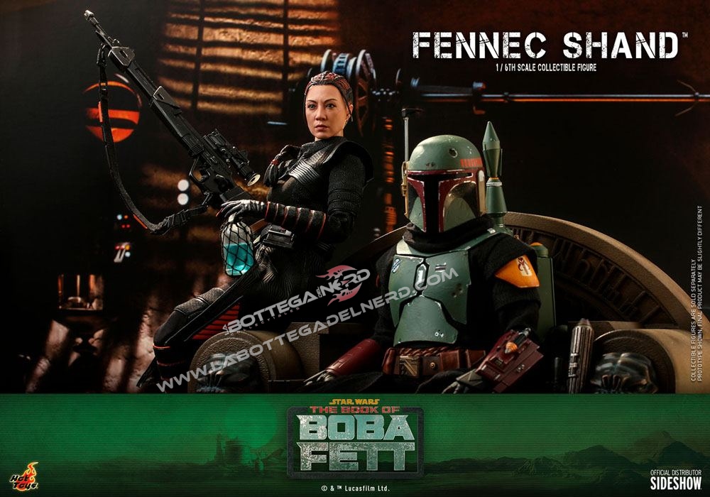 Star Wars: The Book of Boba Fett - Action Figure 1/6 Fennec Shand 28cm - immagine 6