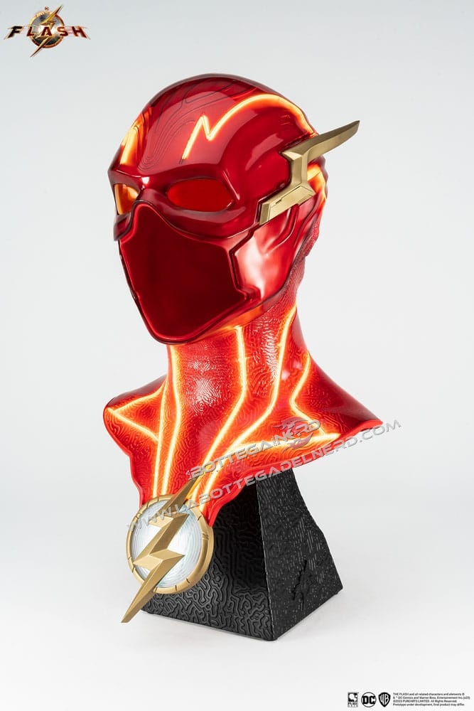 The Flash Movie - Replica 1/1 Scale The Flash Cowl 70cm - immagine 4