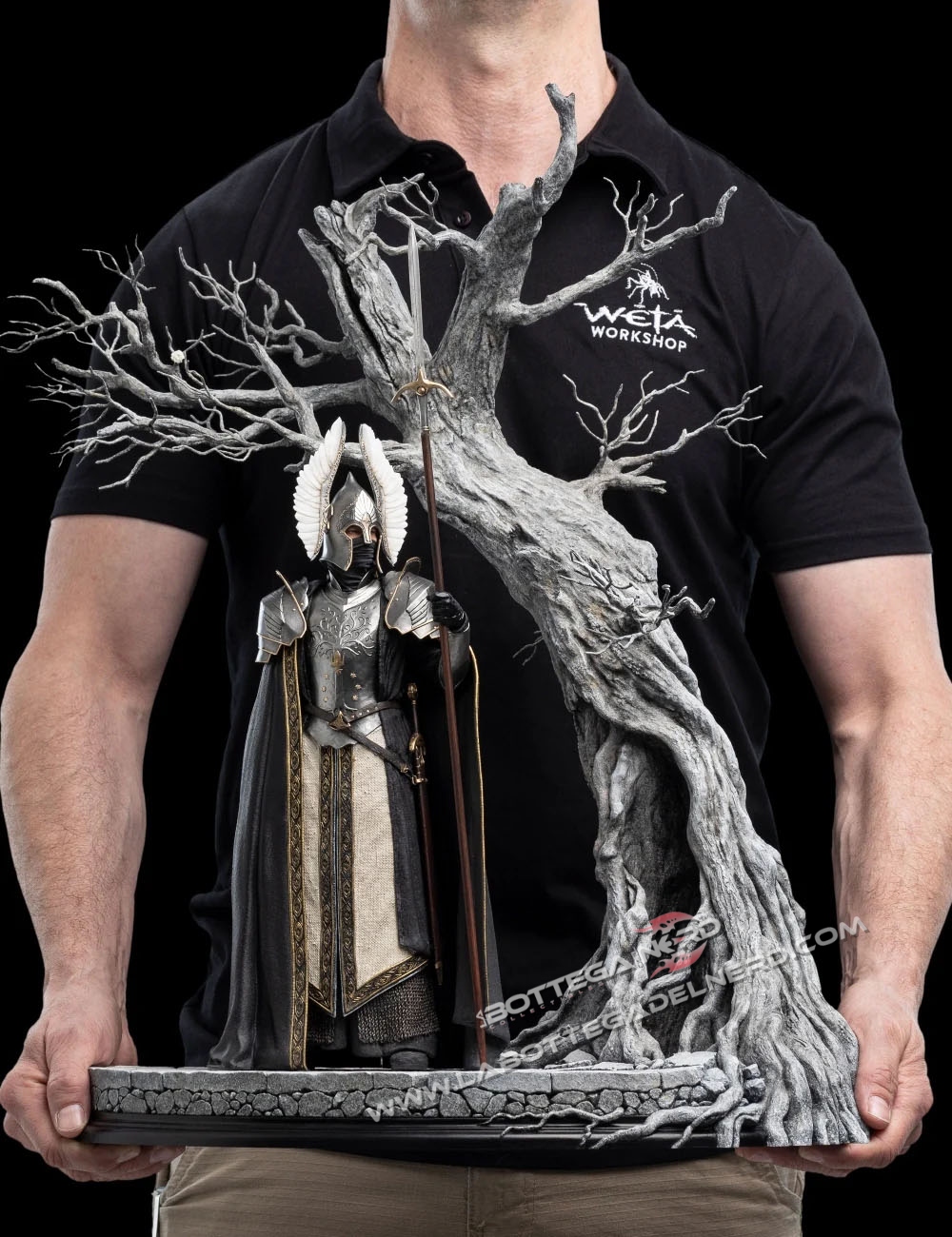 The Lord of the Rings - Statue 1/6 Fountain Guard of Gondor 61cm - immagine 9