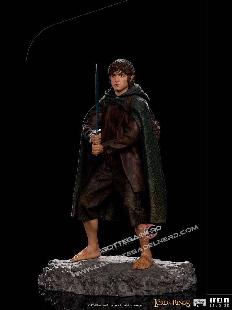 Lord Of The Rings - BDS Art Scale Statue 1/10 Frodo 12cm - immagine 4