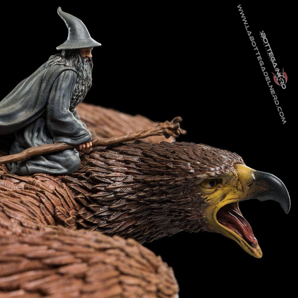 Lord of the Rings - Statua Gandalf on Gwaihir - immagine 6