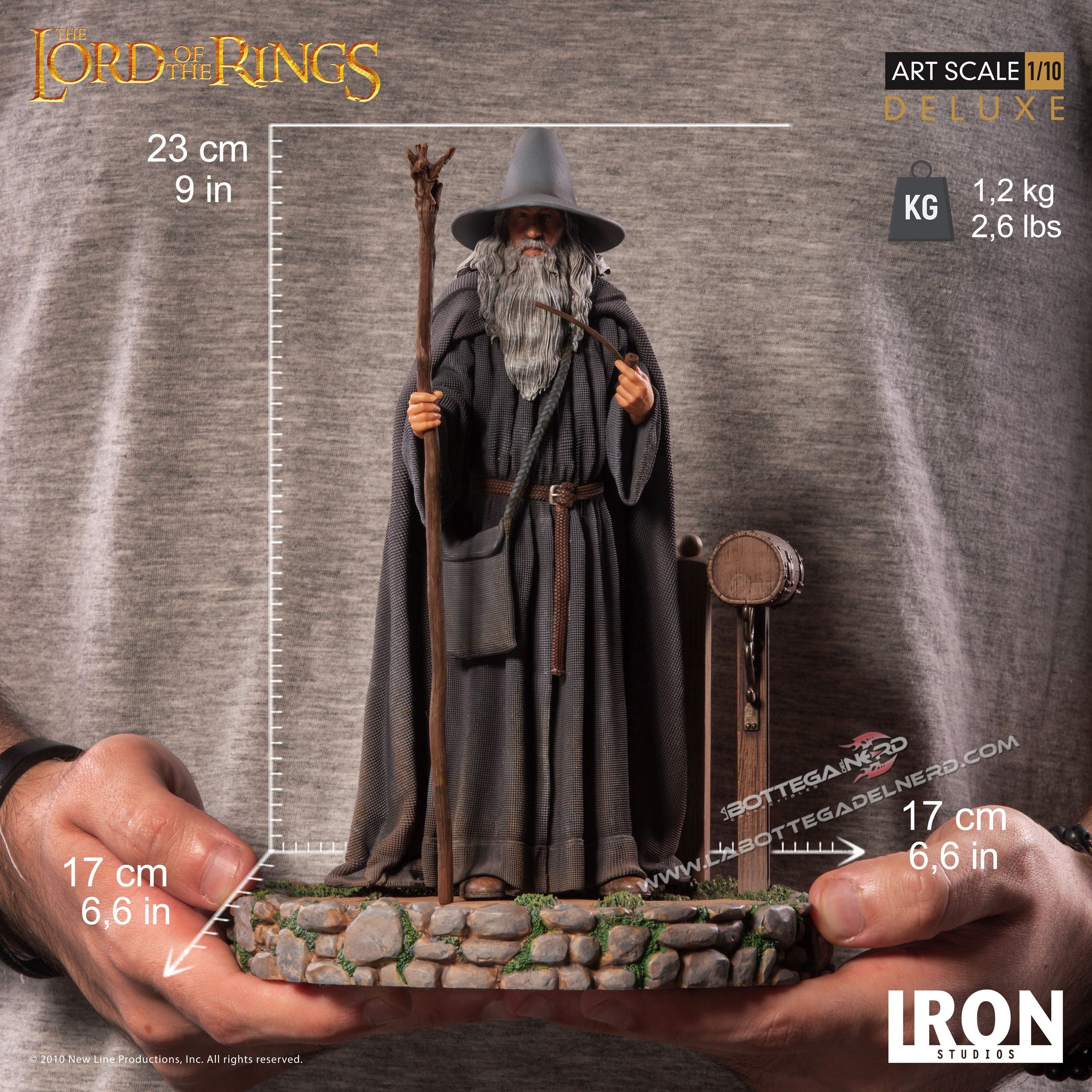 Lord Of The Rings - Deluxe Statua 1/10 Gandalf - immagine 7