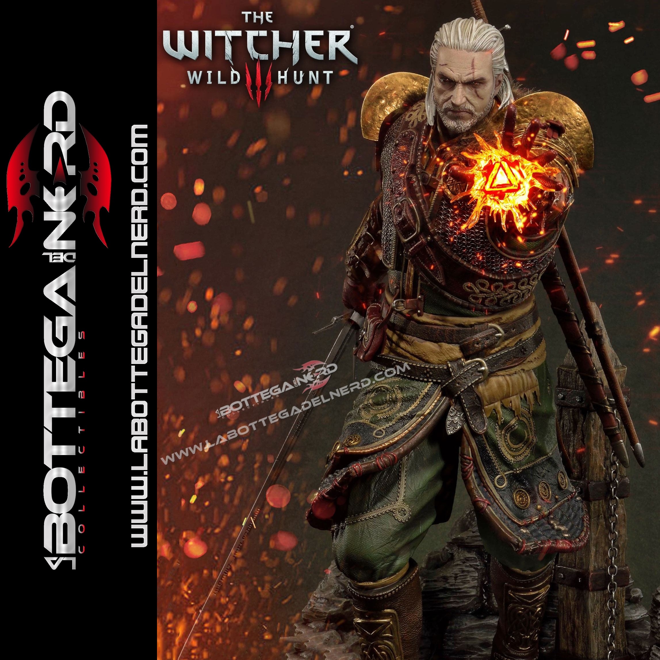Witcher 3 Wild Hunt - Geralt of Rivia Skellige Undvik Armor