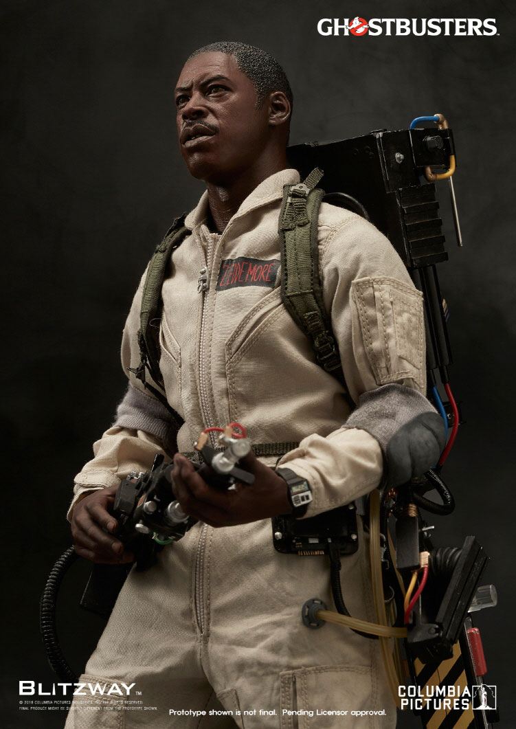 Ghostbusters - Action Figure 1/6 Winston Zeddemore 30cm - immagine 5