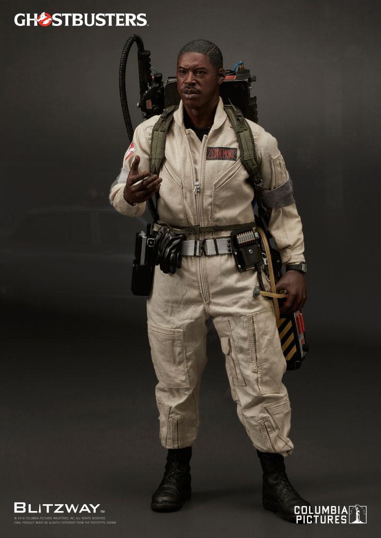 Ghostbusters - Action Figure 1/6 Winston Zeddemore 30cm - immagine 3
