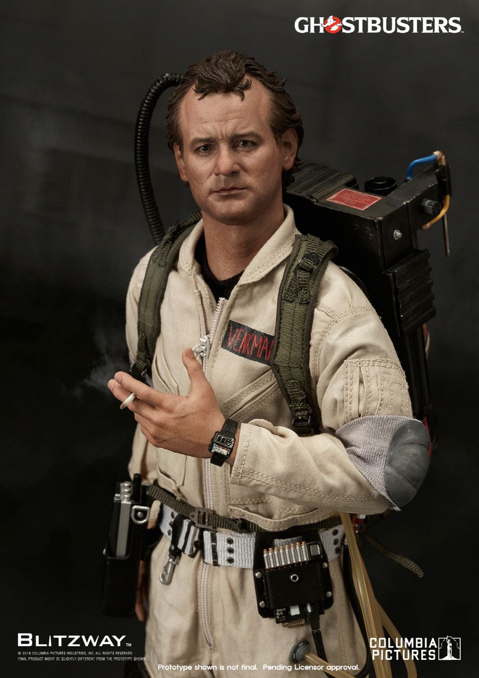 Ghostbusters - Action Figure 1/6 Peter Venkman 30cm - immagine 8