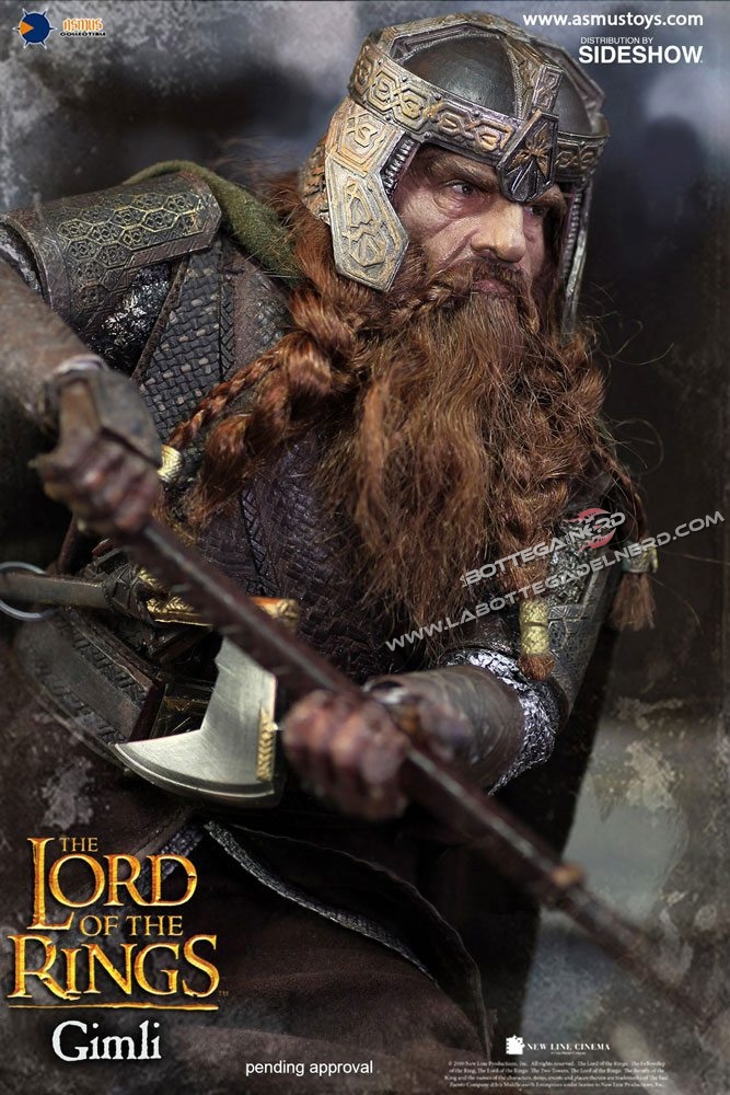 Il Signore degli Anelli - Action Figure Gimli 20cm - immagine 4