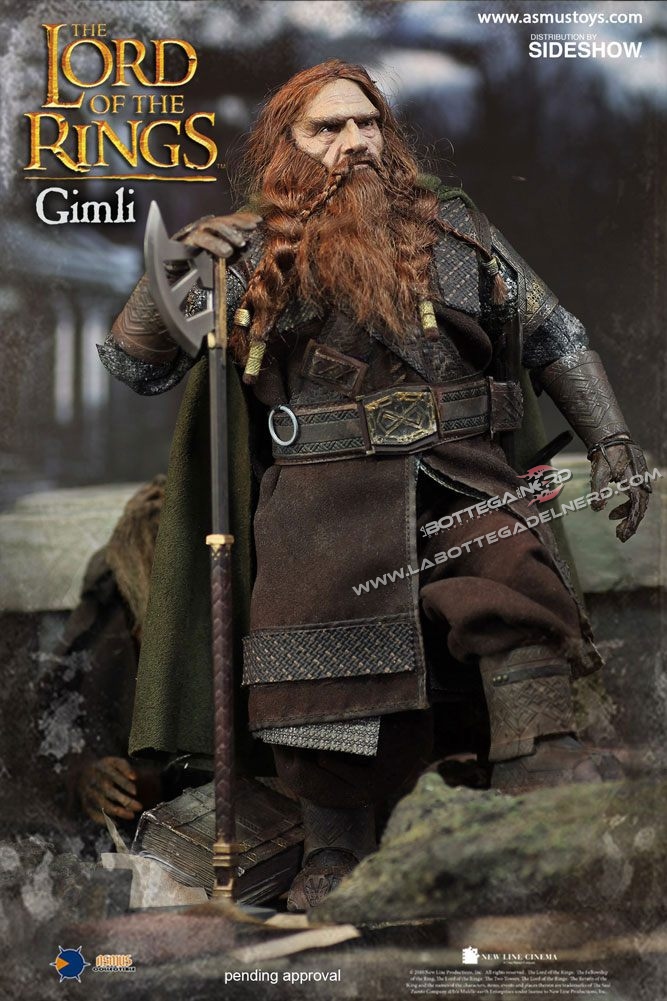 Il Signore degli Anelli - Action Figure Gimli 20cm - immagine 3