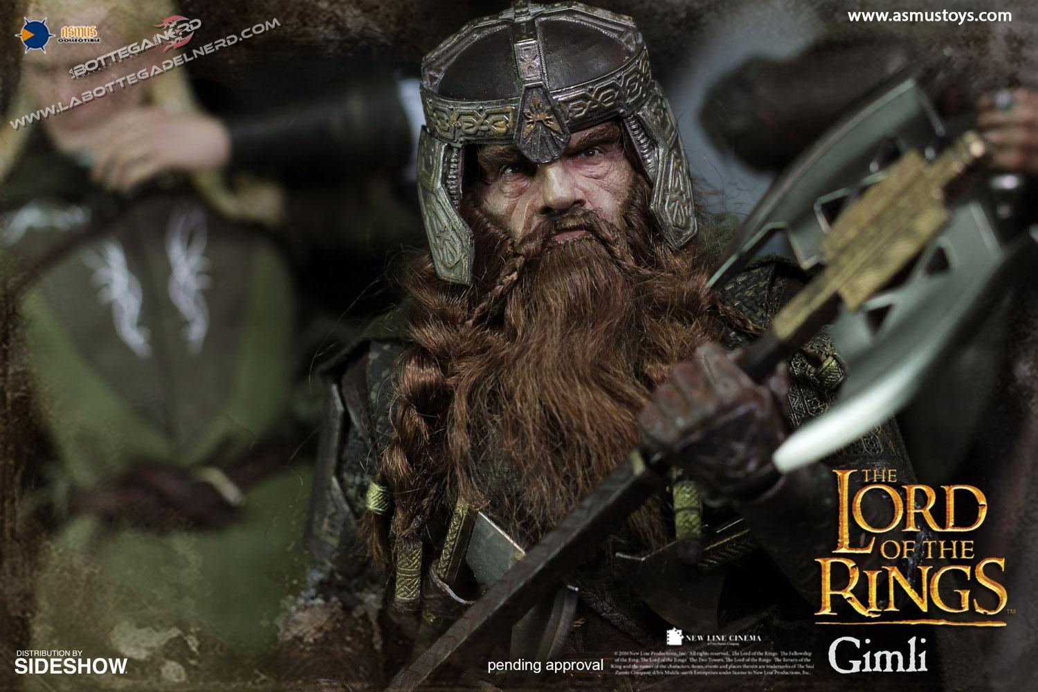 Il Signore degli Anelli - Action Figure Gimli 20cm - immagine 2