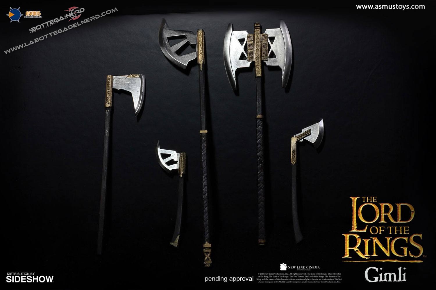 Il Signore degli Anelli - Action Figure Gimli 20cm - immagine 6