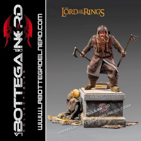 Lord Of The Rings - Art Scale Statua 1/10 Gimli Deluxe 21cm