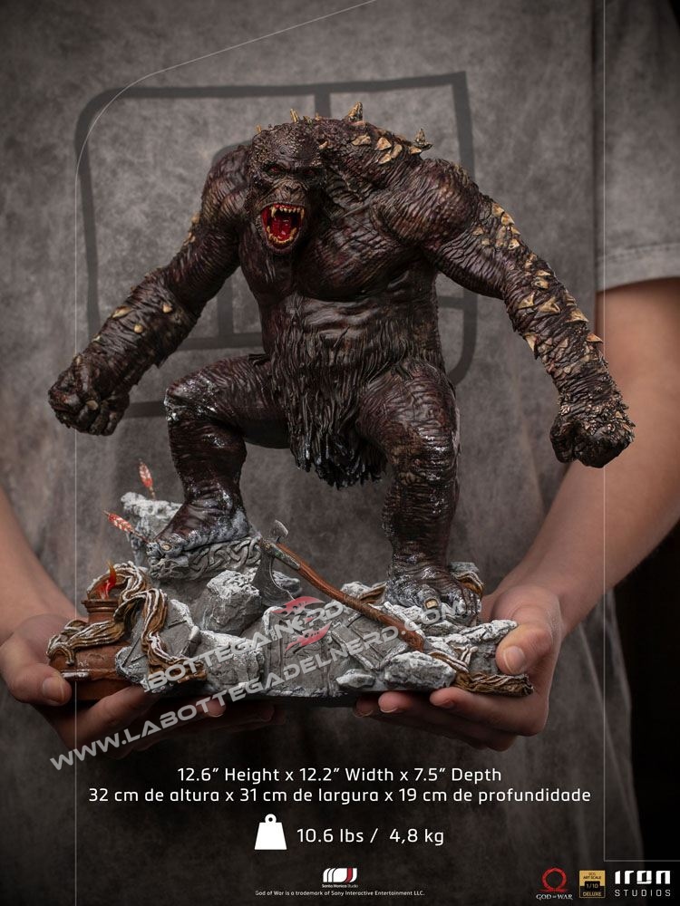 God of War - Statua Art Scale Statue 1/10 Orco 32cm - immagine 8