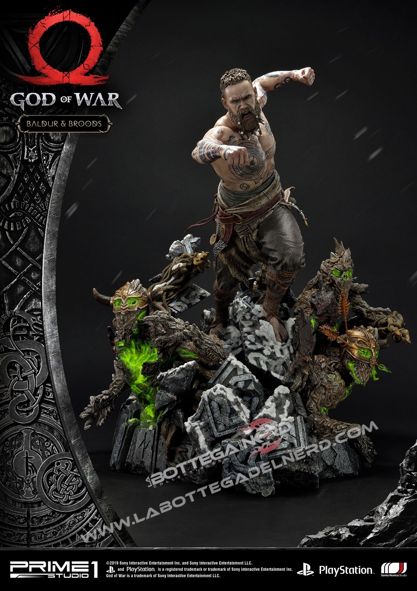 God of War - Statua Baldur & Broods Exclusive 62cm - immagine 4