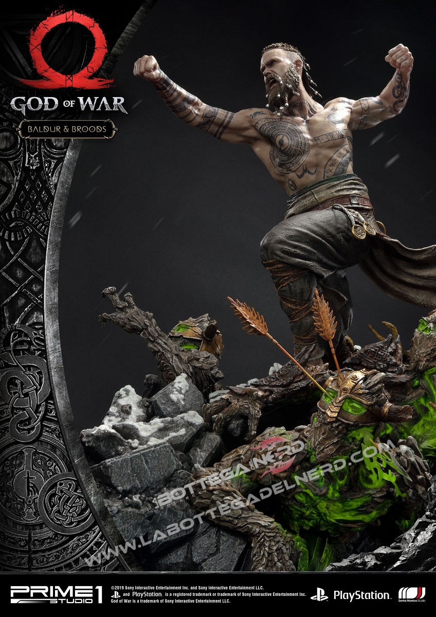 God of War - Statua Baldur & Broods Exclusive 62cm - immagine 5