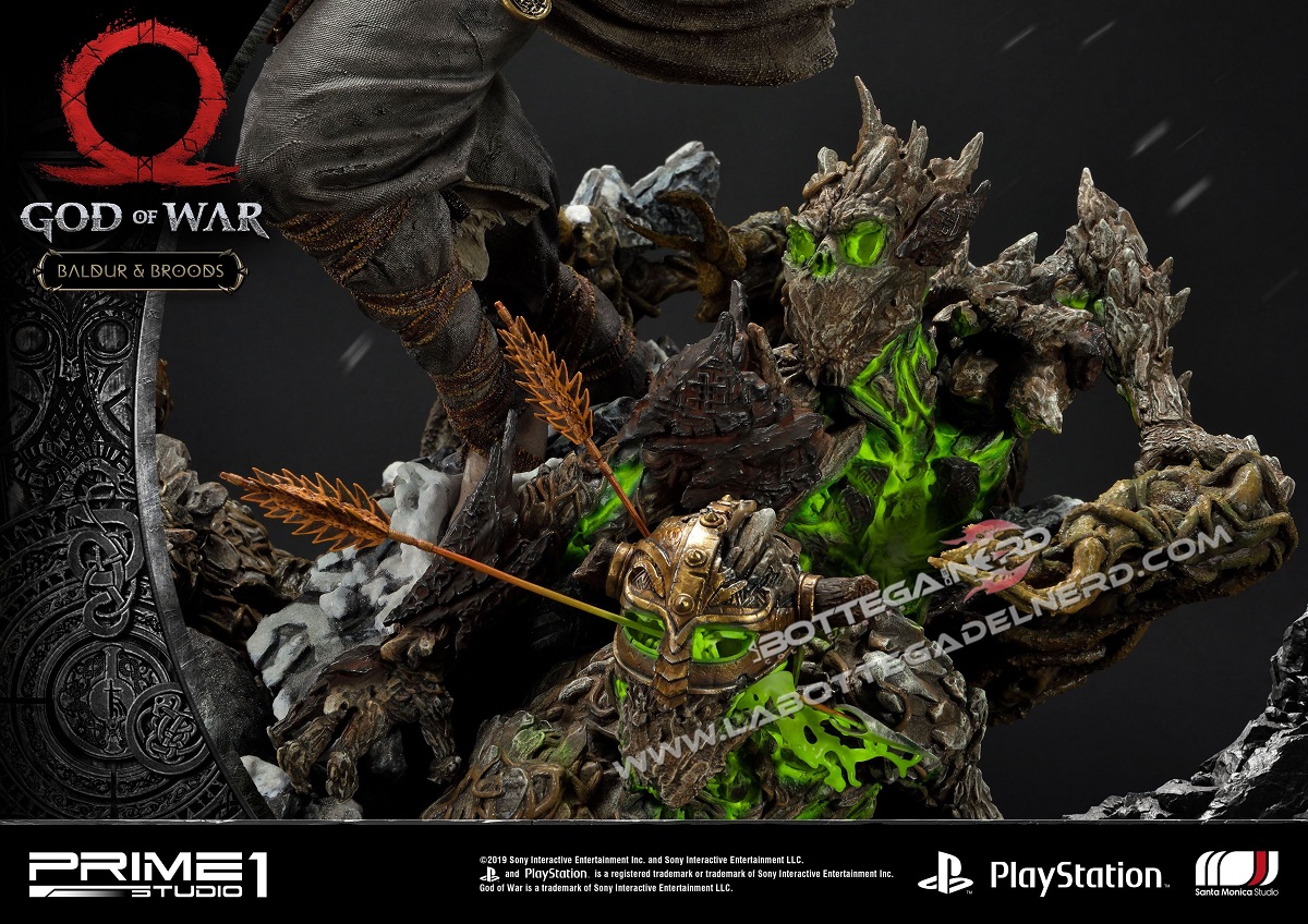God of War - Statua Baldur & Broods Exclusive 62cm - immagine 6