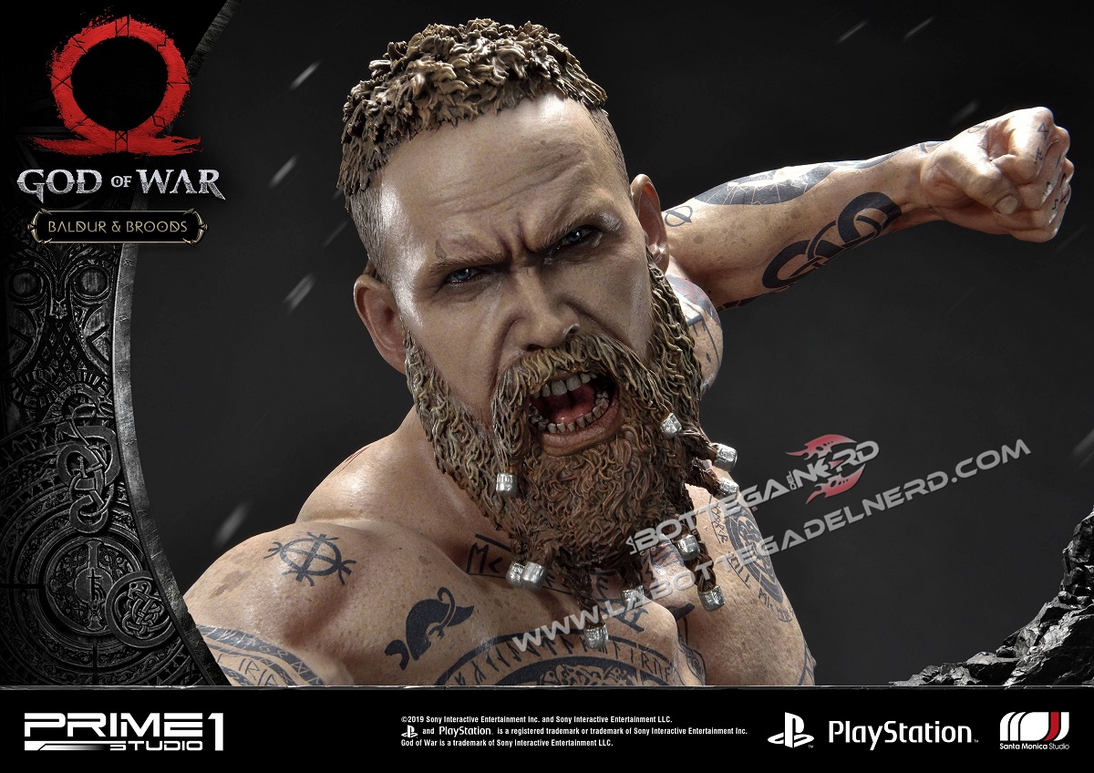 God of War - Statua Baldur & Broods Exclusive 62cm - immagine 3