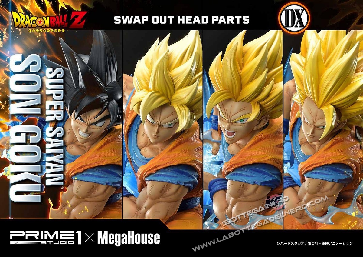 Dragon Ball Z - Statua 1/4 Super Saiyan Son Goku Deluxe 64cm - immagine 8