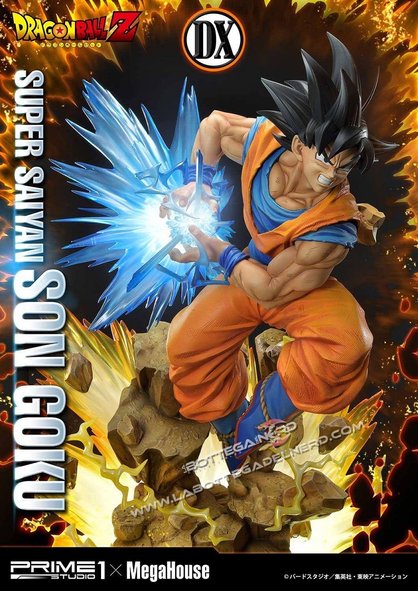 Dragon Ball Z - Statua 1/4 Super Saiyan Son Goku Deluxe 64cm - immagine 10