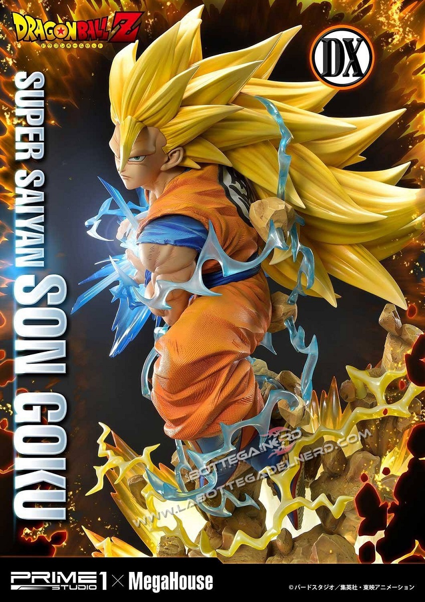 Dragon Ball Z - Statua 1/4 Super Saiyan Son Goku Deluxe 64cm - immagine 2
