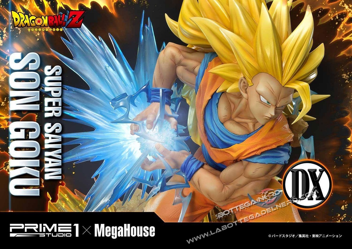Dragon Ball Z - Statua 1/4 Super Saiyan Son Goku Deluxe 64cm - immagine 3