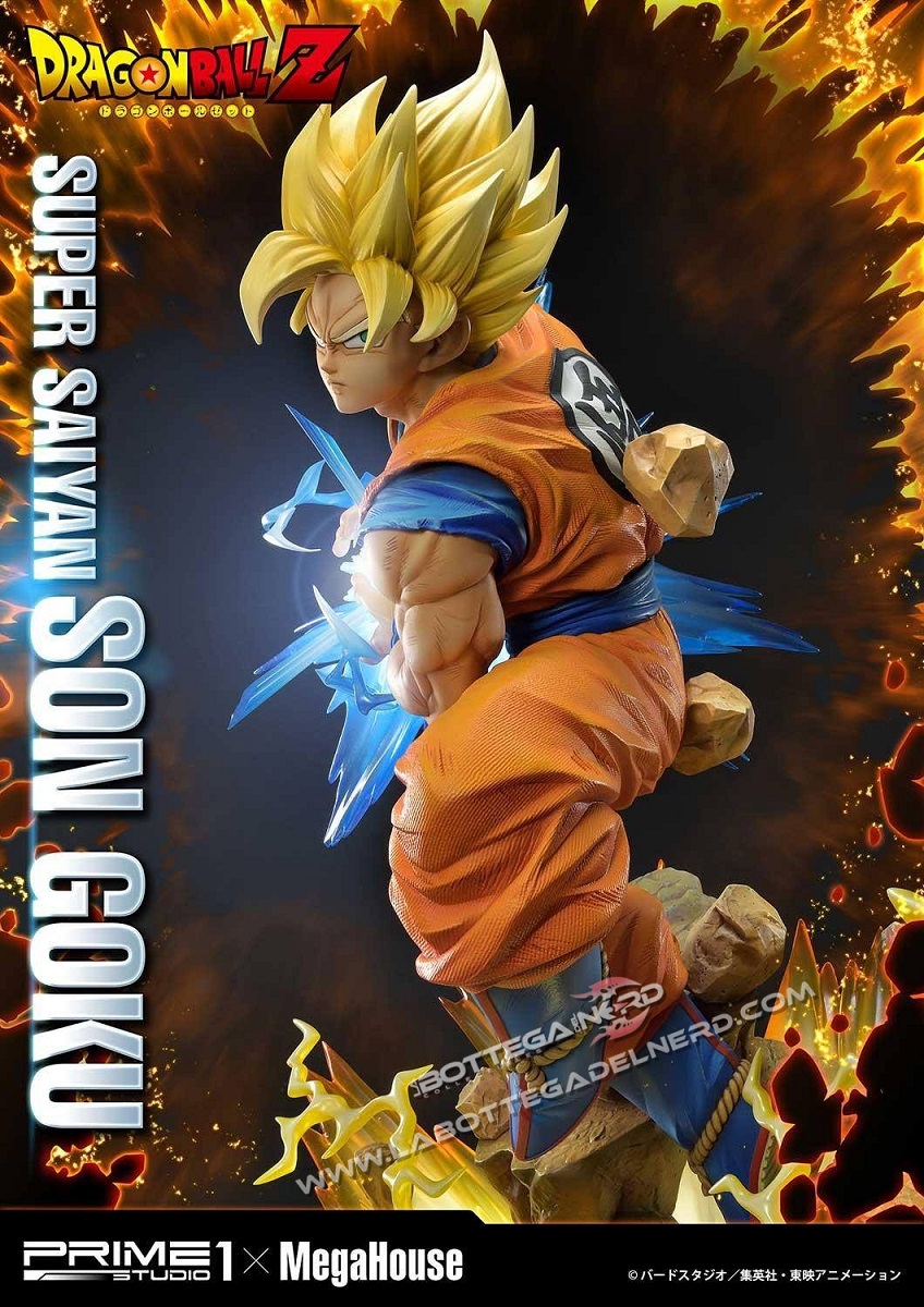 Dragon Ball Z - Statua 1/4 Super Saiyan Son Goku 64cm - immagine 8
