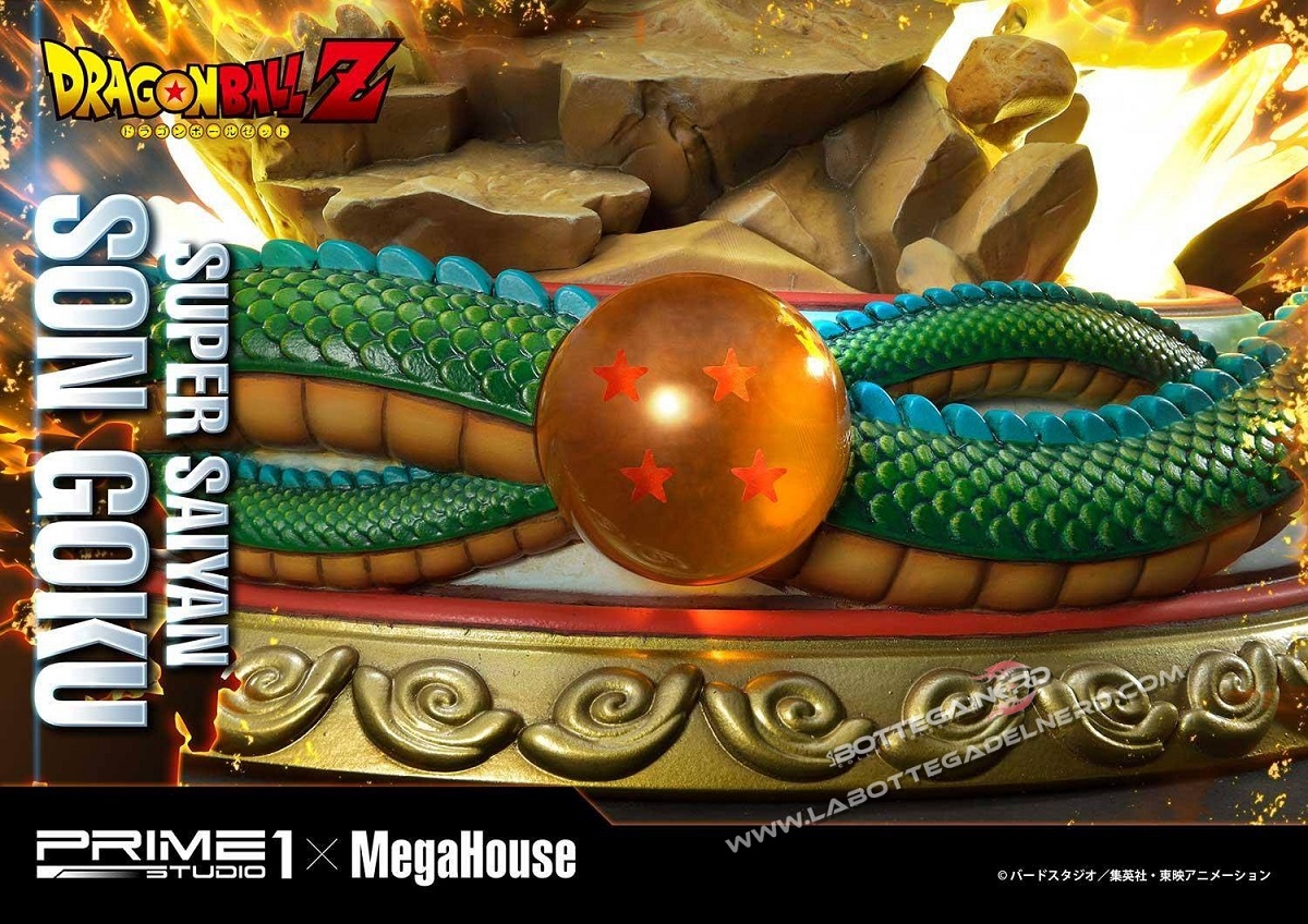 Dragon Ball Z - Statua 1/4 Super Saiyan Son Goku 64cm - immagine 5