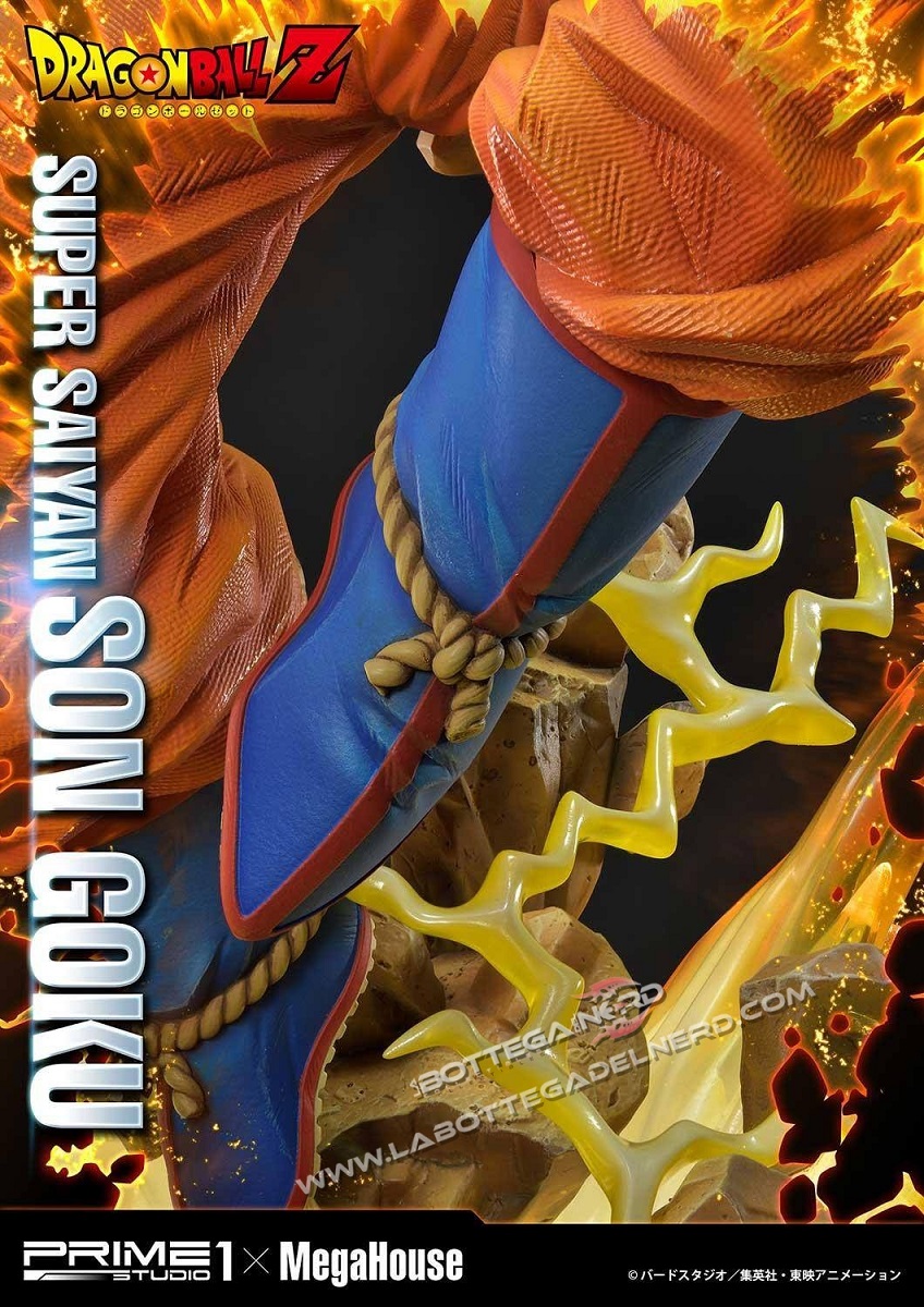Dragon Ball Z - Statua 1/4 Super Saiyan Son Goku 64cm - immagine 4
