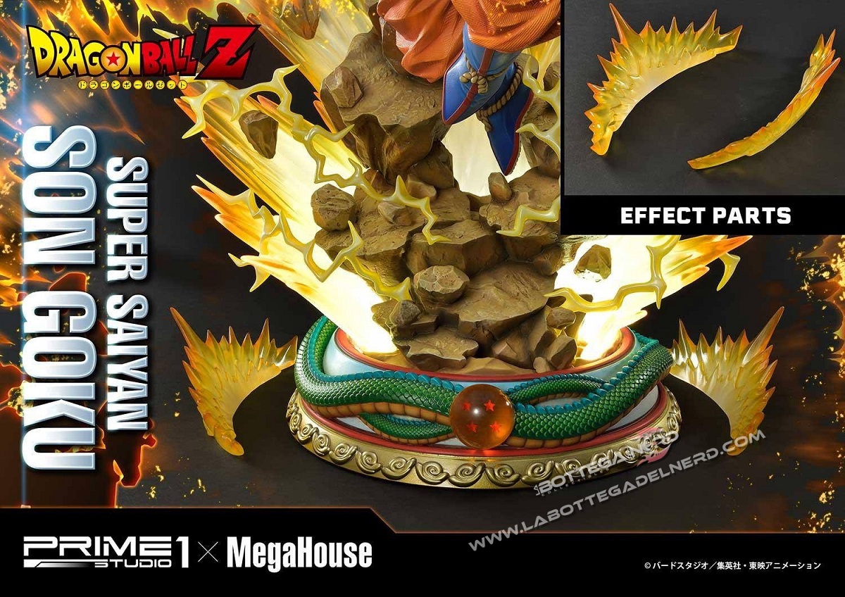Dragon Ball Z - Statua 1/4 Super Saiyan Son Goku 64cm - immagine 3