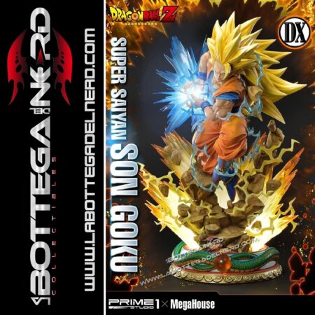 Dragon Ball Z - Statua 1/4 Super Saiyan Son Goku Deluxe 64cm